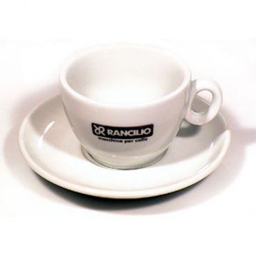 Rancilio Capuccino Cups and Saucers - set of 6