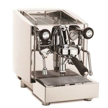 Elektra Nivola Polished Aluminum Semiautomatic Pod Espresso Machine